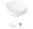 Накладная раковина для ванной Lavinia Boho Bathroom Sink Slim в комплекте 2 в 1 21520837 1