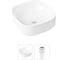 Накладная раковина для ванной Lavinia Boho Bathroom Sink Slim в комплекте 2 в 1 21520836 1