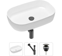 Накладная раковина для ванной Lavinia Boho Bathroom Sink Slim в комплекте 3 в 1 21520062