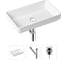 Накладная раковина для ванной Lavinia Boho Bathroom Sink Slim в комплекте 3 в 1 21520114 1