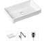 Накладная раковина для ванной Lavinia Boho Bathroom Sink Slim в комплекте 3 в 1 21520154 1