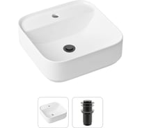 Накладная раковина для ванной Lavinia Boho Bathroom Sink Slim в комплекте 2 в 1 21520840