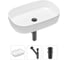 Накладная раковина для ванной Lavinia Boho Bathroom Sink Slim в комплекте 3 в 1 21520091 1