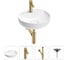Раковина для ванной Wellsee Chalice Perfection в наборе 4 в 1 201002513 1