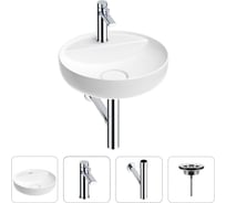 Раковина для ванной Wellsee Chalice Perfection в наборе 4 в 1 201002501