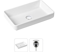 Накладная раковина для ванной Lavinia Boho Bathroom Sink Slim в комплекте 2 в 1 21520809