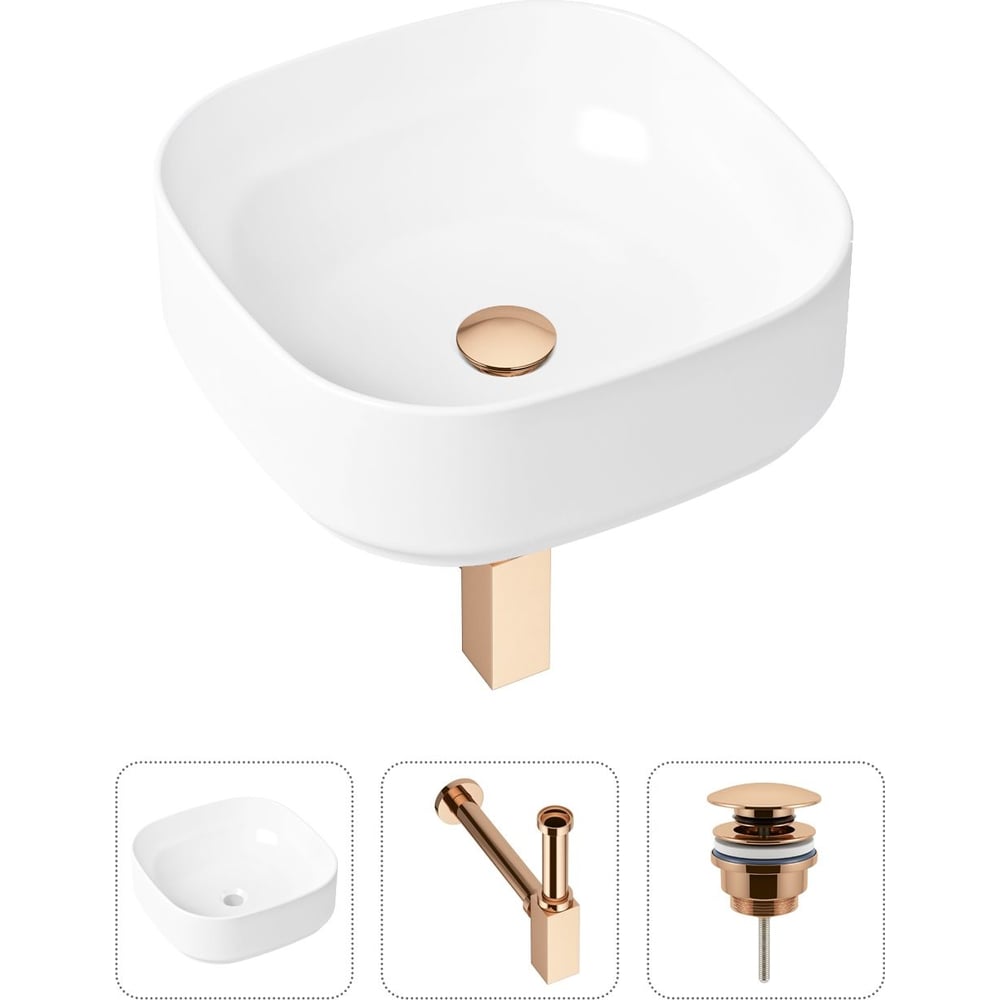 Накладная раковина для ванной Lavinia Boho Bathroom Sink Slim в