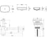 Накладная раковина для ванной Lavinia Boho Bathroom Sink Slim в комплекте 3 в 1 21520068 9