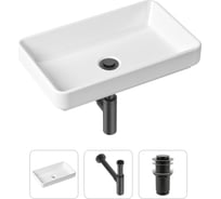 Накладная раковина для ванной Lavinia Boho Bathroom Sink Slim в комплекте 3 в 1 21520145