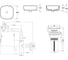 Накладная раковина для ванной Lavinia Boho Bathroom Sink Slim в комплекте 3 в 1 21520266 9