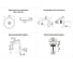 Раковина для ванной Wellsee Chalice Perfection в наборе 4 в 1 201002467 10