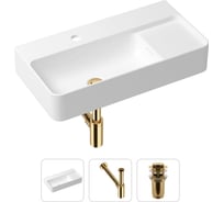 Накладная раковина для ванной Lavinia Boho Bathroom Sink Slim в комплекте 3 в 1 21520496