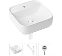 Накладная раковина для ванной Lavinia Boho Bathroom Sink Slim в комплекте 3 в 1 21520284