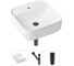 Накладная раковина для ванной Lavinia Boho Bathroom Sink Slim в комплекте 3 в 1 21520307 1
