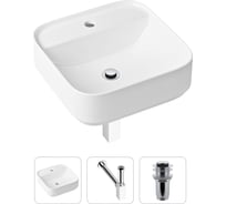 Накладная раковина для ванной Lavinia Boho Bathroom Sink Slim в комплекте 3 в 1 21520285