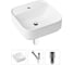 Накладная раковина для ванной Lavinia Boho Bathroom Sink Slim в комплекте 3 в 1 21520285 1