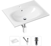 Врезная раковина для ванной Lavinia Boho Bathroom Sink в комплекте 3 в 1 21520447