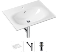Врезная раковина для ванной Lavinia Boho Bathroom Sink в комплекте 3 в 1 21520457
