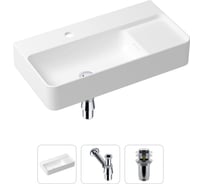 Накладная раковина для ванной Lavinia Boho Bathroom Sink Slim в комплекте 3 в 1 21520490