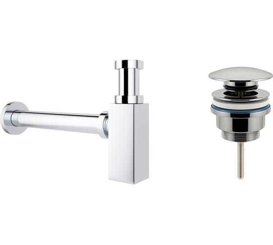 Накладная раковина для ванной Lavinia Boho Bathroom Sink Slim в комплекте 3 в 1 21520286