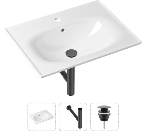 Врезная раковина для ванной Lavinia Boho Bathroom Sink в комплекте 3 в 1 21520460 1