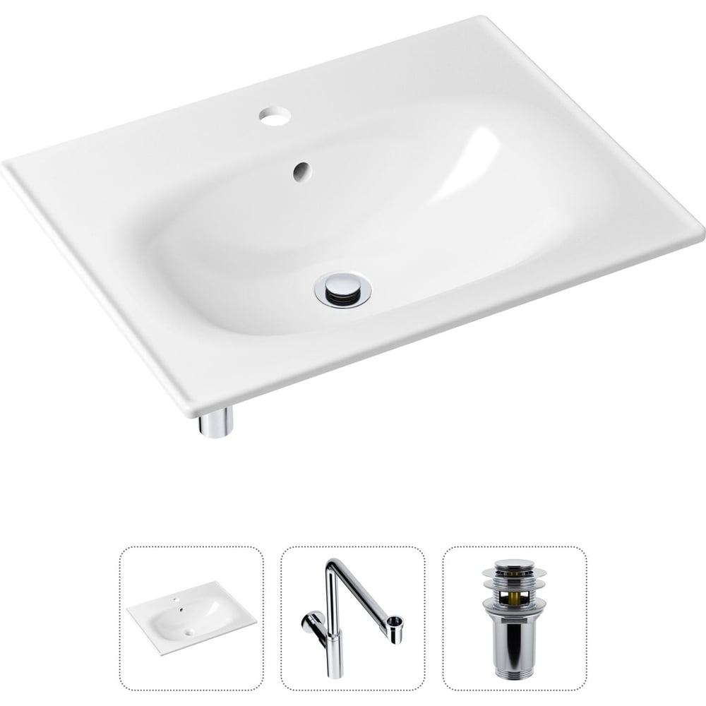 Врезная раковина для ванной Lavinia Boho Bathroom Sink в комплекте 3 в ...