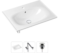 Врезная раковина для ванной Lavinia Boho Bathroom Sink в комплекте 3 в 1 21520478