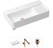 Накладная раковина для ванной Lavinia Boho Bathroom Sink Slim в комплекте 3 в 1 21520539