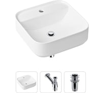 Накладная раковина для ванной Lavinia Boho Bathroom Sink Slim в комплекте 3 в 1 21520273
