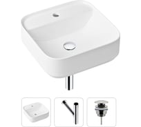 Накладная раковина для ванной Lavinia Boho Bathroom Sink Slim в комплекте 3 в 1 21520296