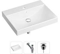 Врезная раковина для ванной Lavinia Boho Bathroom Sink в комплекте 3 в 1 21520545