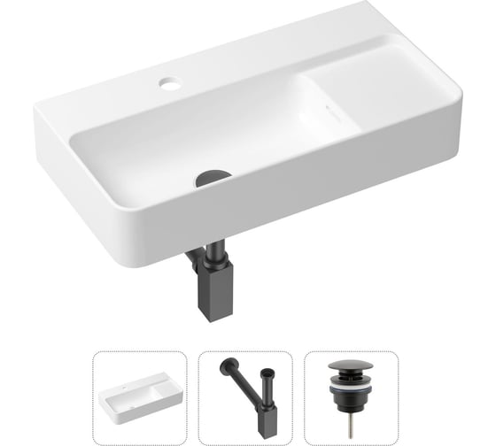 Накладная раковина для ванной Lavinia Boho Bathroom Sink Slim в комплекте 3 в 1 21520505 1