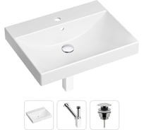 Врезная раковина для ванной Lavinia Boho Bathroom Sink в комплекте 3 в 1 21520557