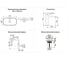 Раковина для ванной Wellsee Croquis 2.0 в наборе 4 в 1 201002172 10