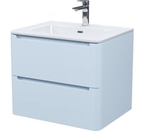 Тумба с умывальником IDDIS подвесная, 60 см, голубой, Edifice, 0106000i28 EDI60B0i95K