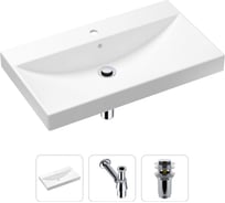 Врезная раковина для ванной Lavinia Boho Bathroom Sink в комплекте 3 в 1 21520598