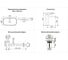 Раковина для ванной Wellsee Croquis 2.0 в наборе 4 в 1 201002163 10
