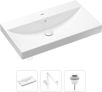 Врезная раковина для ванной Lavinia Boho Bathroom Sink в комплекте 3 в 1 21520649