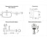 Раковина для ванной Wellsee Croquis 2.0 в наборе 4 в 1 201002134 10