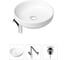 Накладная раковина для ванной Lavinia Boho Bathroom Sink Slim в комплекте 3 в 1 21520208 1