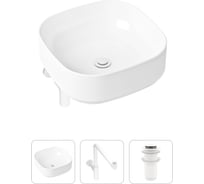 Накладная раковина для ванной Lavinia Boho Bathroom Sink Slim в комплекте 3 в 1 21520269