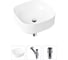 Накладная раковина для ванной Lavinia Boho Bathroom Sink Slim в комплекте 3 в 1 21520219 1
