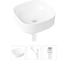 Накладная раковина для ванной Lavinia Boho Bathroom Sink Slim в комплекте 3 в 1 21520229 1