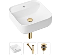 Накладная раковина для ванной Lavinia Boho Bathroom Sink Slim в комплекте 3 в 1 21520280