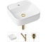Накладная раковина для ванной Lavinia Boho Bathroom Sink Slim в комплекте 3 в 1 21520280 1
