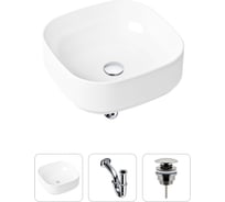 Накладная раковина для ванной Lavinia Boho Bathroom Sink Slim в комплекте 3 в 1 21520218