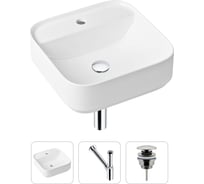 Накладная раковина для ванной Lavinia Boho Bathroom Sink Slim в комплекте 3 в 1 21520276