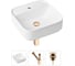 Накладная раковина для ванной Lavinia Boho Bathroom Sink Slim в комплекте 3 в 1 21520292 1