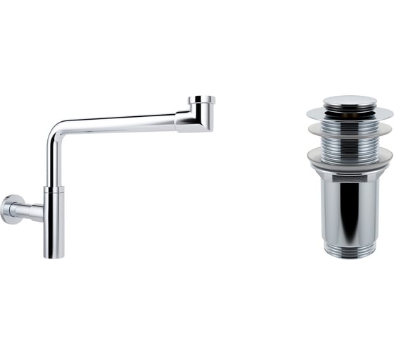 Накладная раковина для ванной Lavinia Boho Bathroom Sink Slim в комплекте 3 в 1 21520315