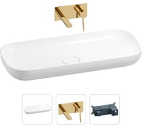 Раковина для ванной Wellsee Croquis в наборе 2 в 1 201000608